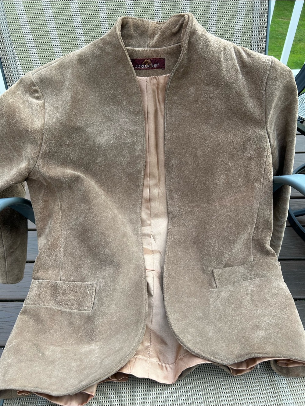 Vintage tan suede Jordache jacket - Picture 4 of 7